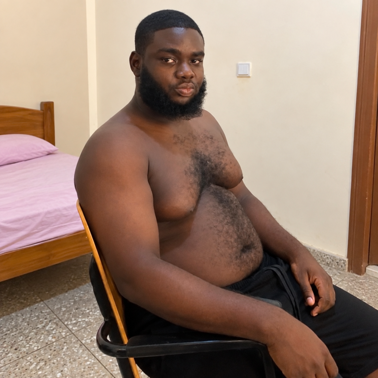 Emmanuel Myles-Abadoo, before